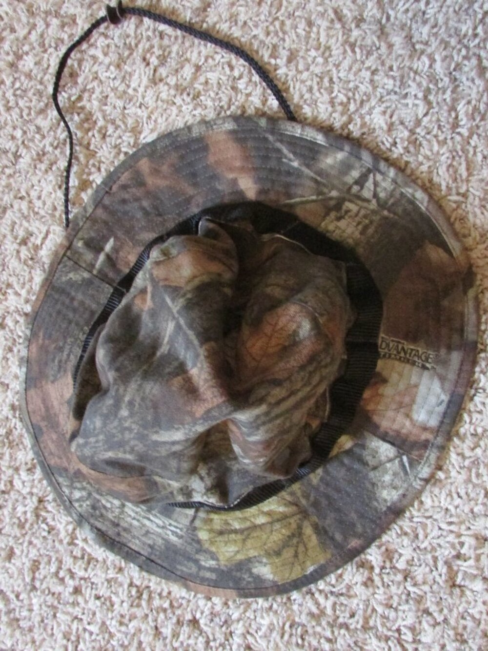 NEW CAMOUFLAGE ADVANTAGE TIMBER HUNTING CAMO BOONIE BUCKET HAT ONE SIZE